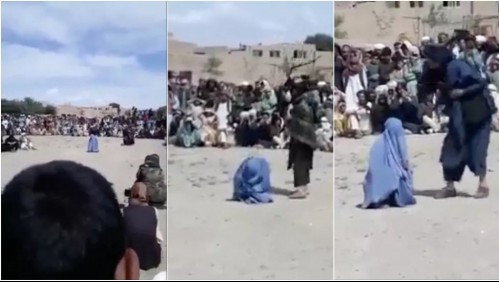 Azota a una mujer porque hablaba por teléfono con un hombre: indignación por video de talibanes
