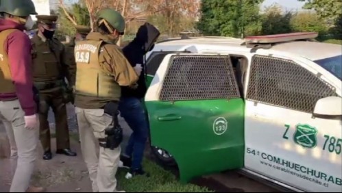 Video muestra detención de hombre que habría asesinado a taxista en Pudahuel