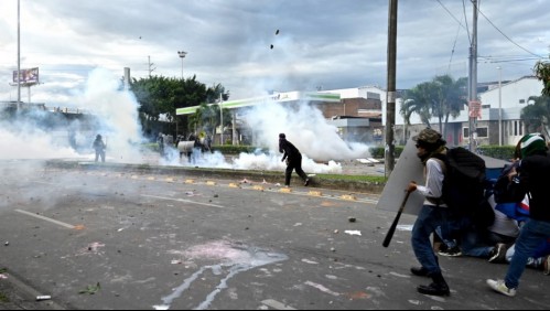 Condena internacional por 'uso desproporcionado de la fuerza' en protestas en Colombia