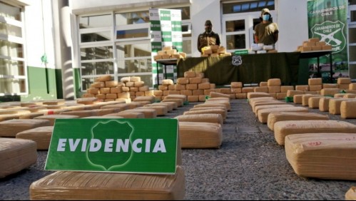 Histórica incautación de droga en Coquimbo: Sacan de circulación más de 2,7 millones de dosis