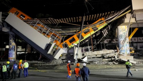 23 muertos y 70 heridos deja por ahora el accidente en el metro de Ciudad de México