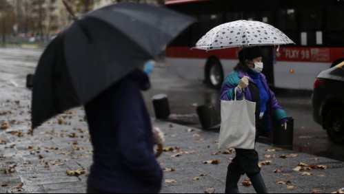 ¿Lluvia para el Día de la Madre?: pronostican precipitaciones para el domingo en Santiago