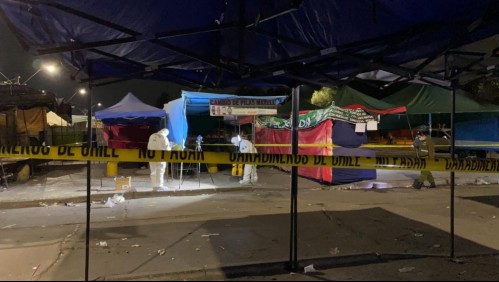 Mujer de 34 años muere en una balacera en persa de Pudahuel: Se investiga riña entre locatarios