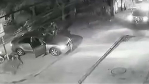 Carabinero balea en el rostro a sujeto tras intento de atropello en Macul