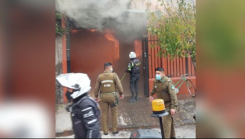 Una niña de 3 años muere y su hermana de 11 queda grave tras incendio en Puente Alto