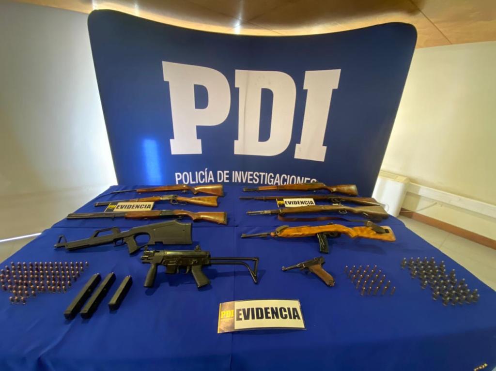 Desde Subametralladora A Fusil: Incautan Armas Que Eran Trasladadas Por ...