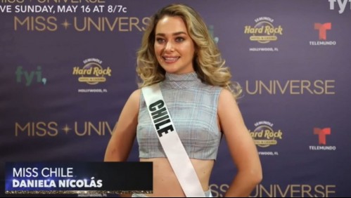 'Sorry my English': Daniela Nicolás protagoniza divertido momento en el Miss Universo