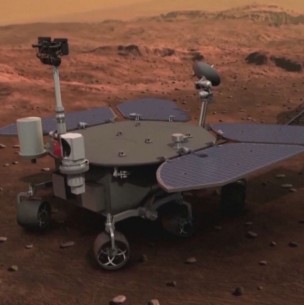 China logra posar pequeño robot en el suelo de Marte China logra posar pequeño robot en el suelo de Marte