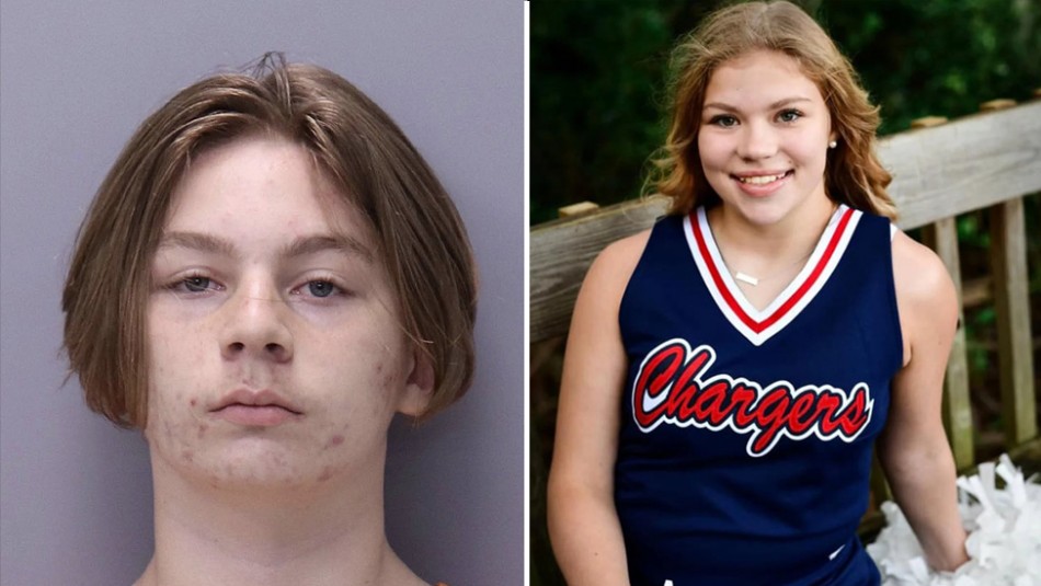 Teen murders a cheerleader from his school, is captured and shares selfie on Snapchat