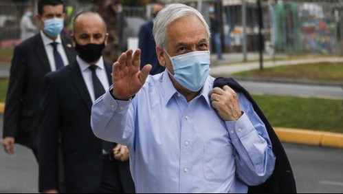 Presidente Piñera tras votar: 'Tengo confianza en que la gente va a tomar buenas decisiones'