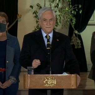 Piñera por resultado de elecciones: Piñera por resultado de elecciones: