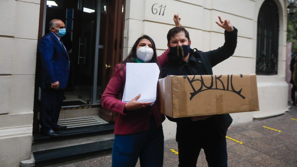 gabriel-boric Gabriel Boric tras inscribir candidatura presidencial: