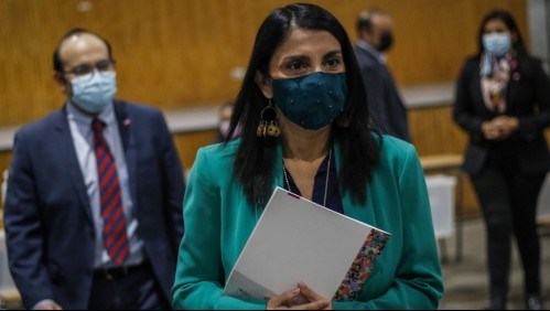 Ministra Rubilar en cuarentena preventiva tras ser contacto estrecho de caso de Covid positivo
