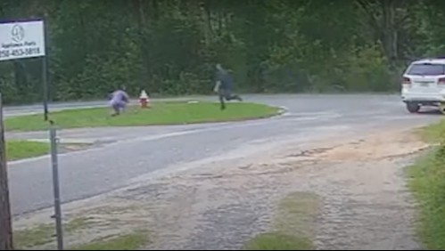 Video muestra cómo niña de 11 años se defiende de agresor que quería secuestrarla