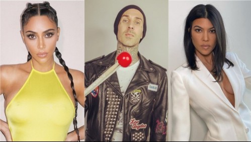 Acusan a Kim Kardashian de haber tenido una aventura con Travis Barker, actual novio de Kourtney