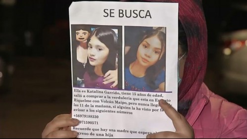 Buscan a adolescente en San Bernardo: familia duda de carta dejada por la menor