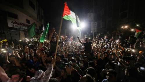 [VIDEOS] Miles de palestinos celebran el alto al fuego entre Israel y Hamás