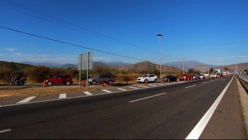 Más de 108 mil vehículos han salido desde la RM: 1.659 autos fueron retornados