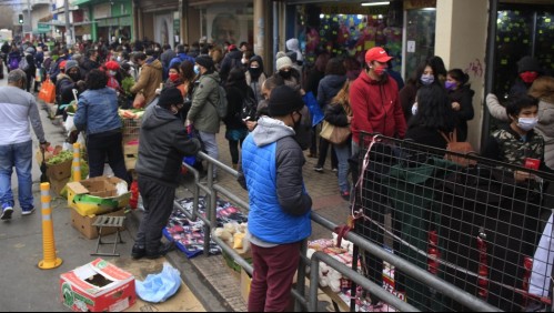 Regiones que aumentaron casos de Covid en última semana: Los Lagos, Aysén, O'Higgins y Los Ríos