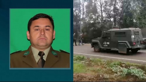 Fiscalía: Carabinero muerto en Collipulli fue atacado en 'emboscada'