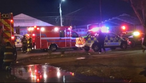 Dos personas fallecidas producto de un incendio en La Florida