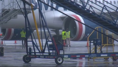 Falla de avión provoca aterrizaje de emergencia en aeropuerto de Talcahuano