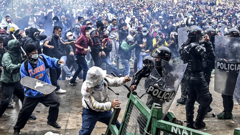 colombia A un mes del estallido social en Colombia.