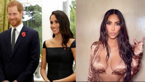 Acusan a Kim Kardashian de explotar imagen de Meghan Markle y Harry en juego de móvil