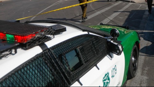 Detienen a tres menores de edad por robo con intimidación de vehículo en Maipú