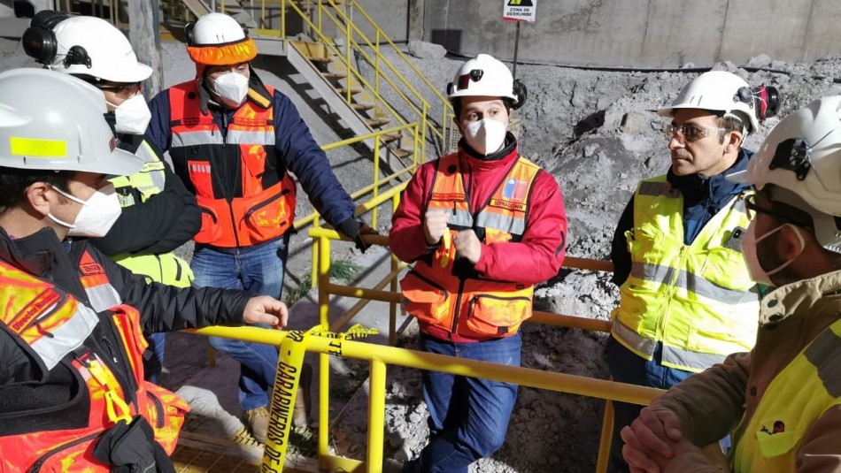 Trabajador minero muere aplastado en silo de yeso en San José de Maipo Trabajador minero muere aplastado en silo de yeso en San José de Maipo