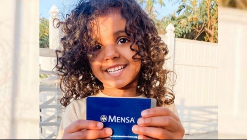 Niña de 2 años entró a la asociación de superdotados: Es la miembro más joven