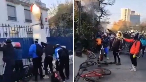 Renovación Nacional anuncia querella por ataque a su sede y llama a condenar la violencia