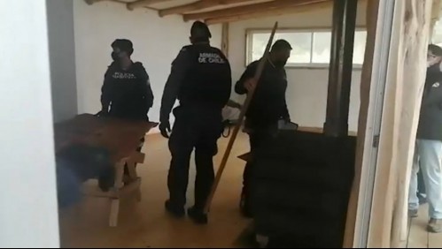 'Toma Vip': Desalojan 11 edificaciones ubicadas en terrenos fiscales de Constitución