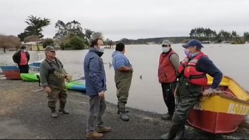 Alerta roja en Toltén por inundación tras desborde de ríos: Reportan 96 damnificados