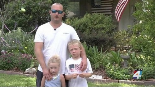 Niño de 7 años nadó durante una hora para salvar la vida de su papá y hermana