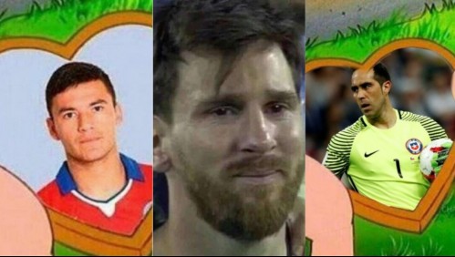 Amor total a Claudio Bravo y burlas para Messi: Los memes del partido Argentina-Chile