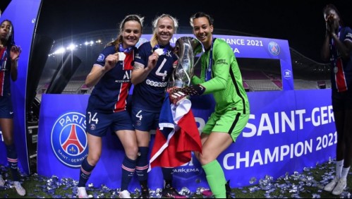 [FOTOS] ¡Christiane Endler hace historia! se coronó campeona en Francia con el PSG