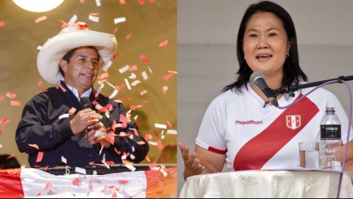 Presidenciales al rojo en Perú: Castillo refuerza su ventaja sobre Fujimori