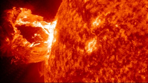 NASA registró extraña erupción solar que llamó la atención de los científicos