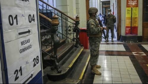 Segunda vuelta de gobernadores: Ejército ya se encuentra resguardando los locales de votación