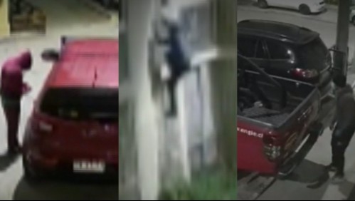 'Delincuentes araña': sujetos trepan casas, roban y aterrorizan a vecinos de Peñalolén