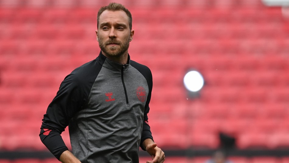 Christian Eriksen publica primera foto tras desplomarse en pleno partido: Christian Eriksen publica primera foto tras desplomarse en pleno partido: