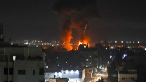 Israel lanza ataques aéreos en Gaza según informes de seguridad palestinas