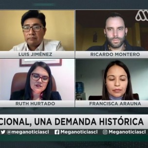 Mesa Constituyente: Luis Jiménez, Ricardo Montero, Ruth Hurtado, Francisca Arauna Mesa Constituyente: Luis Jiménez, Ricardo Montero, Ruth Hurtado, Francisca Arauna