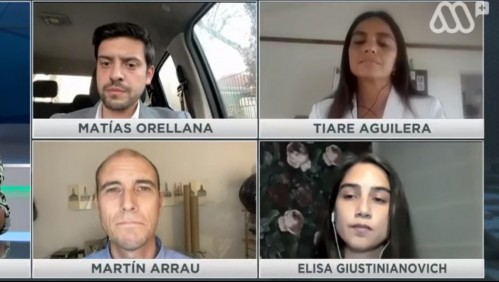 Mesa Constituyente: Matías Orellana, Tiare Aguilera, Martín Arrau y Elisa Giustinianovich