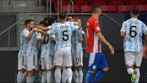 Argentina vence por la mínima a Paraguay y clasifica a Cuartos de Final de la Copa América
