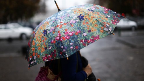 Lluvia en Santiago: Revisa cuánto podría llover este miércoles