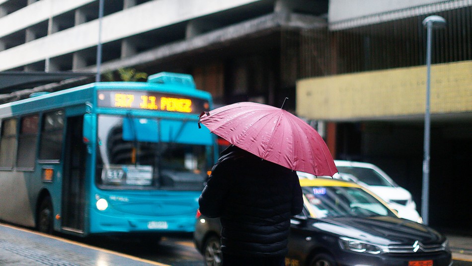 lluvia-santiago Lluvia en Santiago: las características de las precipitaciones que caerán este miércoles
