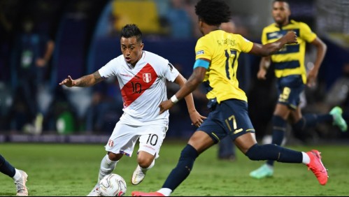 Perú le empata a Ecuador y prolonga la definición del Grupo B de Copa América