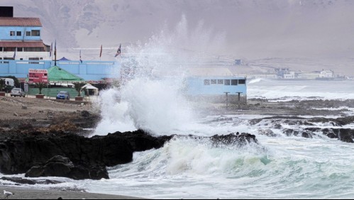 Sigue en vivo el monitoreo a las marejadas en el borde costero nacional